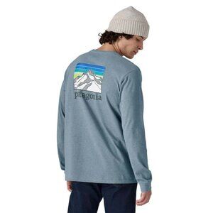 NWOT Patagonia Long-Sleeved Line Logo Ridge Responsibili-Tee Size XL